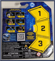 Batman (Bat-Tech) (Translucent) from Batman - 1st Edition manufactured by Spinmaster [Back]