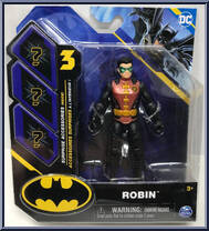 Robin (Red Metallic) from Batman - Basic Series manufactured by Spinmaster [Front]