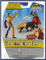 Batman & Tiger Claw from Batman Unlimited - 2015 Series manufactured by Mattel [Back]