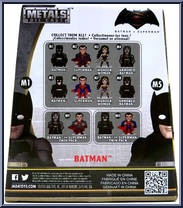 Batman from Batman v Superman - Metals Die Cast manufactured by Jada Toys [Back]