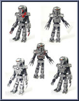 Modern Cylon 5-Pack from Battlestar Galactica - Minimates - Sets manufactured by Diamond Select [Loose]