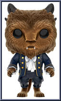 Beast (Flocked) from Beauty and the Beast - Pop! Vinyl Figures manufactured by Funko [Loose]