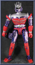 Platinum Purple BeetleBorg from Beetleborgs Metallix - Spectra Beetleborgs manufactured by Bandai [Loose]