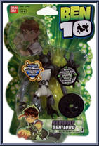 Benwolf from Ben 10 - Series 1 manufactured by Bandai [Front]