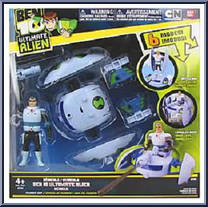 Plumber Ship from Ben 10 - Vehicles manufactured by Bandai [Front]