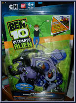Ultimate Spidermonkey & Vulkanus from Ben 10 - Ultimate Alien Comic Packs manufactured by Bandai [Front]