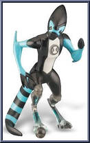 XLR8 from Ben 10 - Series 1 manufactured by Bandai [Loose]