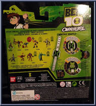 Kickin Hawk from Ben 10 Omniverse - Omni-Plasm manufactured by Bandai [Back]