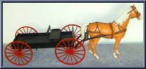 Buckboard & Thunderbolt - Carreta del Oeste Action Figure