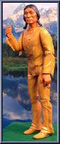 Chief Cherokee (Carmel, 1st Gen) from Best of the West - Johnny West manufactured by Marx [Loose]