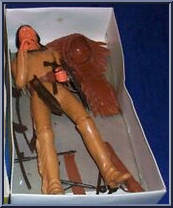Chief Cherokee (Carmel, 2nd Generation) from Best of the West - Johnny West manufactured by Marx [Loose]