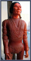 Chief Cherokee - Jefe Indio (Rust Dark, Gold Ties) Action Figure