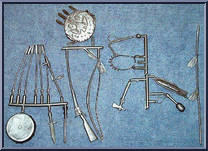 Chief Cherokee - Jefe Indio (Rust, Blue Ties) from Best of the West - Int'l Mexico Variations manufactured by Marx [Loose]