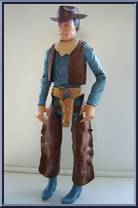 Cowboy Kid (Blue) (UK) from Best of the West - Int'l Character Exclusives manufactured by Marx [Loose]