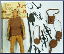 Daniel Boone from Best of the West - Johnny West manufactured by Marx [Loose]
