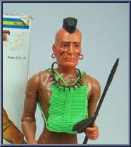 Fighting Eagle (Carmel, Green Acc) from Best of the West - Johnny West Adventure manufactured by Marx [Loose]