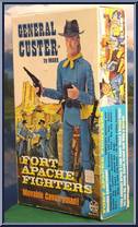 General Custer from Best of the West - Fort Apache Fighters manufactured by Marx [Front]