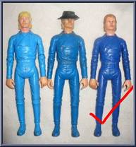 General Custer (Dark Royal Blue) from Best of the West - Int'l Mexico Variations manufactured by Marx [Loose]