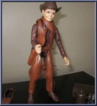 Jaime West (Dark Brown) from Best of the West - Johnny West Adventure manufactured by Marx [Loose]