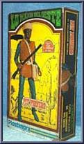 Jeb Gibson - Pit Pionero (Aqua, Black Acc) from Best of the West - Int'l Mexico Variations manufactured by Marx [Front]