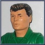 Jimmy West (Zeb, Dark Green, Black Hair) (Canada) from Best of the West - Int'l Character Exclusives manufactured by Marx [Loose]