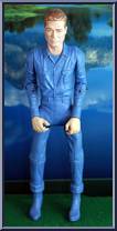 Johnny West (Blue Dark) Action Figure