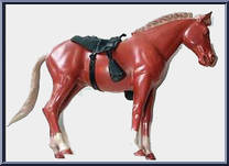 Pancho (Sorrel) from Best of the West - Johnny West - Accessories manufactured by Marx [SiggyBoy''s Collection]