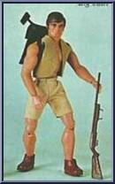 Camper (Tan Shorts) from Big Jim - Big Jim Outfits: Action Sets manufactured by Mattel [Loose]