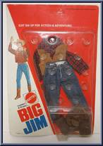 Cowboy (Plaid, Brown Vest) from Big Jim - Old West Outfits manufactured by Mattel [Front]