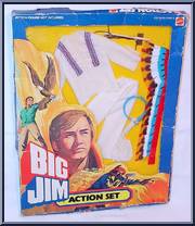 Indian Chief (White) from Big Jim - Old West Outfits manufactured by Mattel [Front]