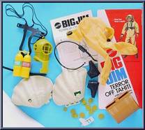 Terror Off Tahiti from Big Jim - Adventure Accessory Set manufactured by Mattel [Loose]