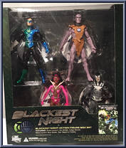 Hal Jordan / Indigo Munnk / Blue Beetle / Fatality from Blackest Night - Box Sets manufactured by DC Direct [Front]