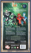 Earth-2 Superman (Black Lantern) from Blackest Night - Series 1 manufactured by DC Direct [Back]