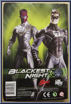Hal Jordan (Black Lantern) from Blackest Night - Exclusives manufactured by DC Direct [Back]