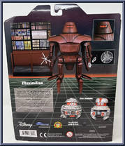 Maximilian from Black Hole - Basic Series manufactured by Diamond Select [Back]