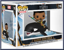 Namor with Orca from Black Panther - Wakanda Forever - Pop! Vinyl Figures manufactured by Funko [Front]