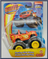Racing Flag Blaze Action Figure
