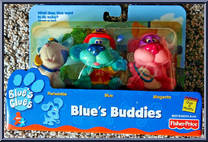 Periwinkle / Blue / Magenta from Blue's Clues - Blue's Buddies manufactured by Fisher-Price [Front]