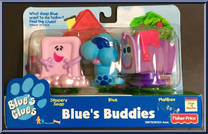 Slippery Soap / Blue / Mailbox from Blue's Clues - Blue's Buddies manufactured by Fisher-Price [Front]