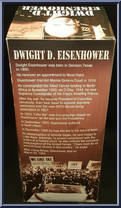Dwight D. Eisenhower from Bosley Bobbers - Basic Series manufactured by O.D.M. [Back]