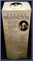George Washington from Bosley Bobbers - Basic Series manufactured by O.D.M. [Back]