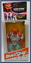 Sand Storm from BraveStarr - Basic Series manufactured by Mattel [Front]