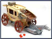 Stratocoach from BraveStarr - Accessories manufactured by Mattel [Loose]