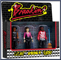Ozone / Special K / Turbo from Breakin' - ReAction Figures manufactured by Super7 [Front]