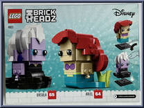 Ariel / Ursula from Brickheadz - Basic Series manufactured by Lego [Back]