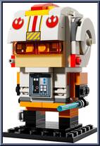 Luke Skywalker (Rebel Pilot) #264 from BrickHeadz - Star Wars manufactured by Lego [Loose]