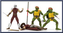 Classic Comic PX 4-Pack Set 2 from Bst Axn - Teenage Mutant Ninja Turtles manufactured by Loyal Subjects [Loose]