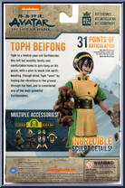 Toph Beifong from Bst Axn - Avatar the Last Airbender manufactured by Loyal Subjects [Back]