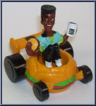 Jaws and his Burger Racer Action Figure