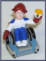 Wheels and his Turbo Wheelchair Action Figure